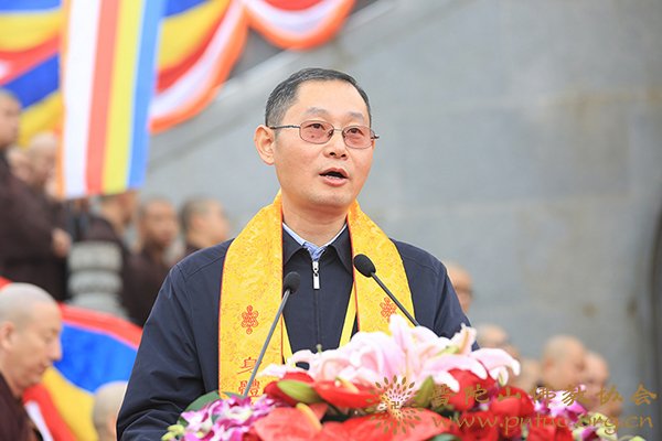 「佛教」第十五届普陀山南海观音文化节开幕式暨南海观音开光二十周年庆典隆重举行