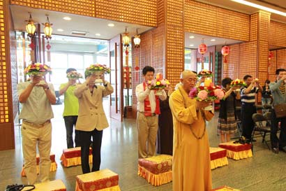 「灵鹫山」心道法师为远征将士超荐 云南海外联谊会赴台致谢