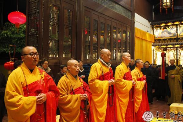 「佛教」浙江奉化雪窦寺弥陀佛七共修法会熏坛起七