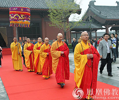 「佛教」天津华盛寺举办祈福暨圣像装藏法会