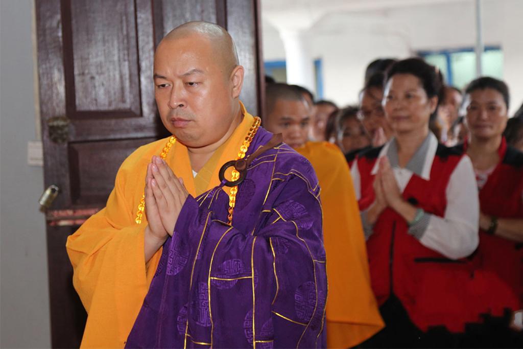 「佛教」海南佛协与弘法寺共赴文昌赈灾祈福
