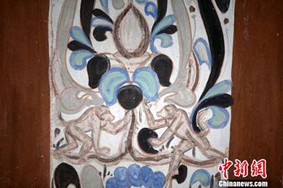 「文物」大量猴形象文物“待客” 敦煌莫高窟春节“不打烊”