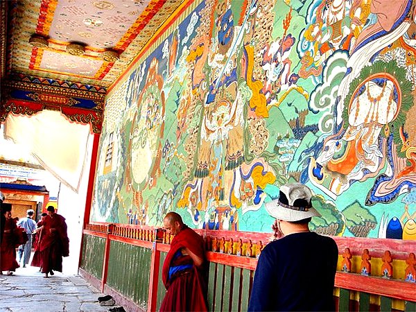 「拉卜楞寺」改革开放以来甘肃拉卜楞寺壁画将规划最大的一次修缮 「拉卜楞寺」改革开放以来甘肃拉卜楞寺壁画将规划最大的一次修缮