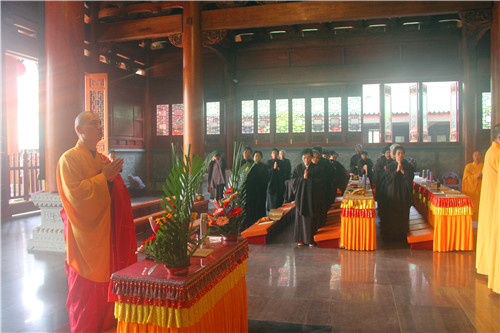 「福建厦门」福建厦门梵天禅寺举行“文昌圣诞祈福”法会