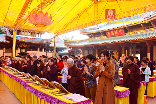 「水陆法会」南普陀寺无遮水陆法会之精进篇