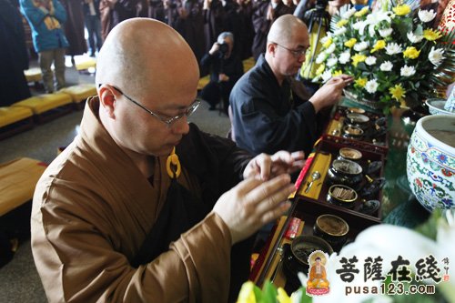 「佛教」净慧长老示寂周年追思法会暨舍利塔奠基在湖北四祖寺举行