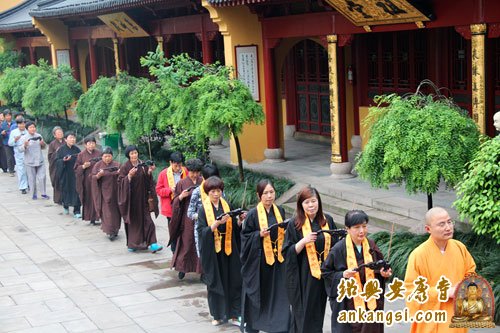 「佛教」浙江绍兴安康寺举行丙申年华严法会圆满焰口