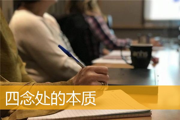 「四念处」四念处的本质