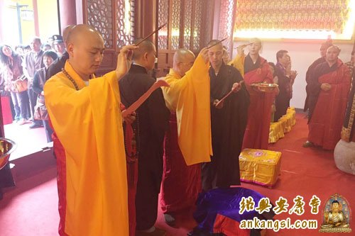 「绍兴」浙江绍兴越城区钟堰禅寺举行药师殿开光法会