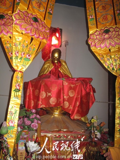 「佛教」安徽源浦寺再现第二尊“活佛” 圆寂5年不腐