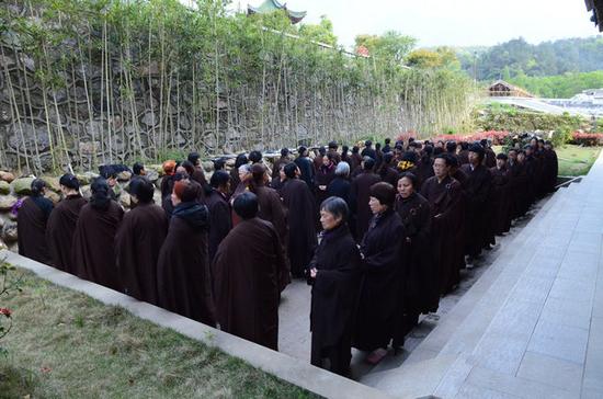 「佛法」江西东林寺2015年4月份一昼夜经行念佛法会圆满