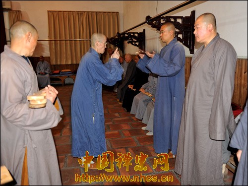 「佛教」广东南华禅寺举行2012度禅七法会起七仪式
