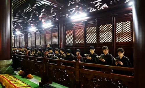 「佛教」广东广州光孝寺三皈五戒法会圆满举行