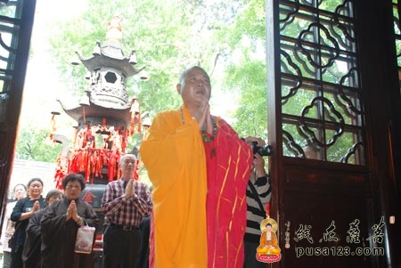 「寒山寺」苏州寒山寺隆重举行佛诞浴佛法会