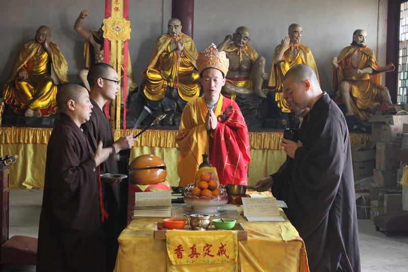 「佛教」大冶目莲寺圆满举行清明三时系念超荐法会