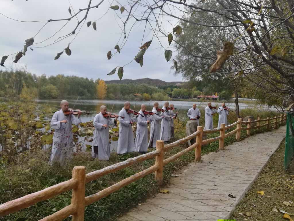 「佛教」红安天台寺天台禅乐奏响“一带一路”国际会议中心