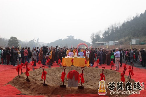 「宜春」江西省宜春市崇圣禅寺举行开工庆典