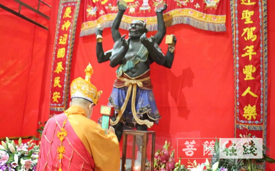 「佛教」上海七宝教寺圆满举行庚子年大供天、拜星宿祈福法会
