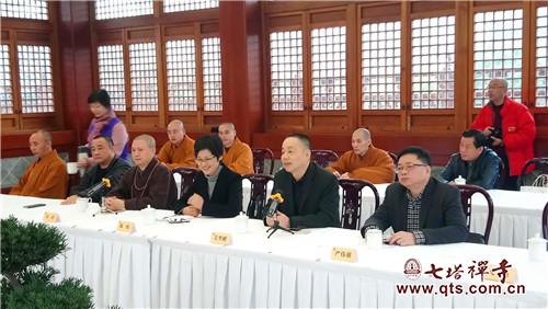 「佛教」香港佛教联合会执行副主席宏明法师率团参访七塔禅寺