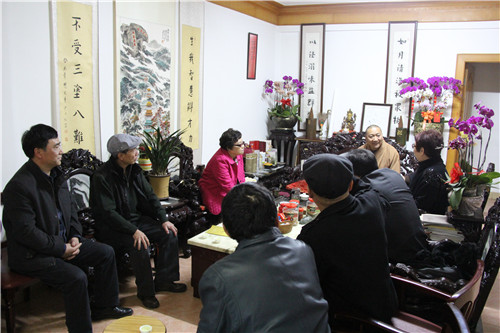 台湾人民最大党主席许荣淑一行参访厦门梵天禅寺