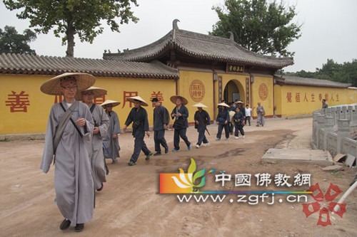 「五台山」河北邢台玉泉禅寺僧俗一行“行脚五台山”活动圆满
