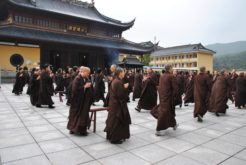 「佛教」慈云佛学院2011年法华七