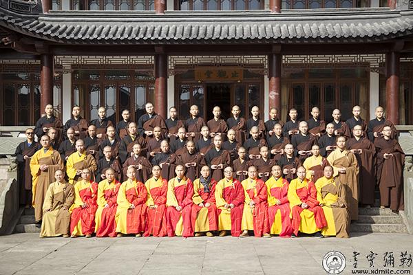 「佛教」浙江奉化弥勒佛学院传授沙弥戒