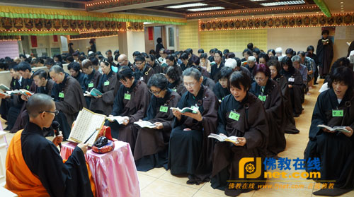 「佛教」澳门禅净中心启建孝道月地藏法会三永日