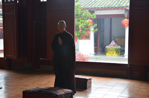 「崇福」2014年福州象峰崇福寺举行结夏安居受筹仪式