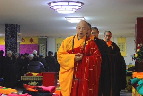 「佛教」山西极乐寺精进佛七法会圆满解七