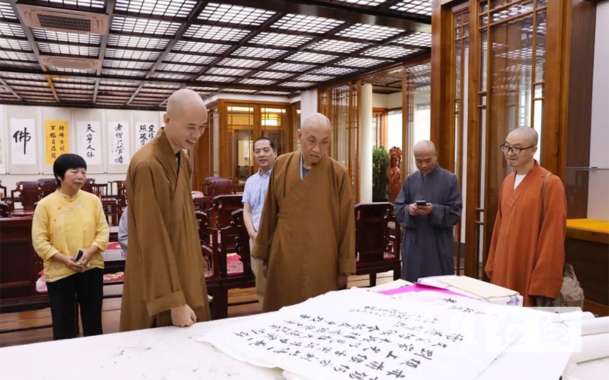 「佛教」怡藏大和尚率浙江省佛教协会调研组参访衢州天宁寺