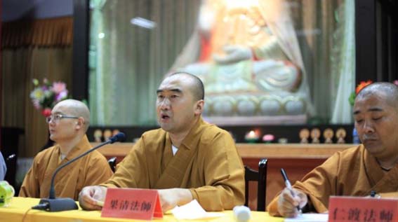 「佛教」陕西扶风法门寺佛学院召开2012年上半年学期总结大会
