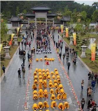 「雪窦寺」浙江奉化雪窦寺将举行2017年朝拜弥勒大佛祈福法会