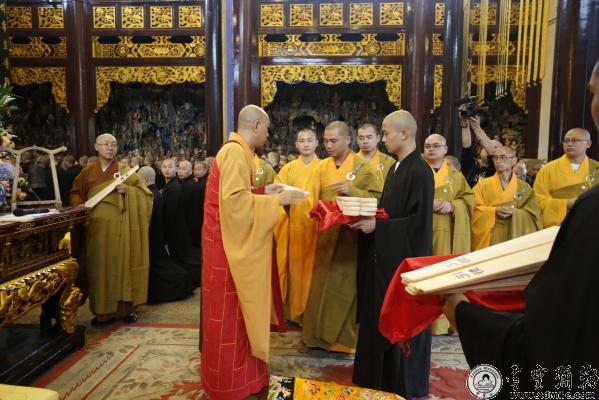 「奉化」浙江奉化雪窦山资圣禅寺三坛大戒法会隆重拉开帷幕