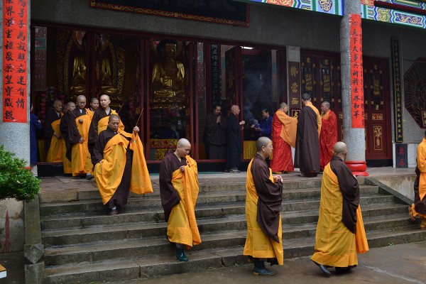 「佛教」湖南东山古寺隆重举行万缘法会熏坛洒净仪式 「佛教」湖南东山古寺隆重举行万缘法会熏坛洒净仪式