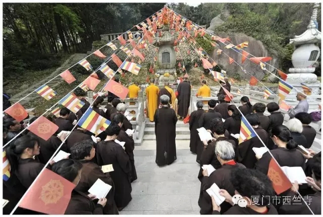 「佛教」福建厦门西竺寺清明祭拜宏辉老和尚塔 「佛教」福建厦门西竺寺清明祭拜宏辉老和尚塔