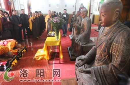 「十八罗汉」洛阳白马寺元代十八罗汉造像除尘保护等工作竣工