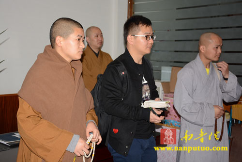 「佛教」浙江省佛教协会副会长、国清寺方丈允观大和尚到南普陀寺和闽南佛学院参访交流
