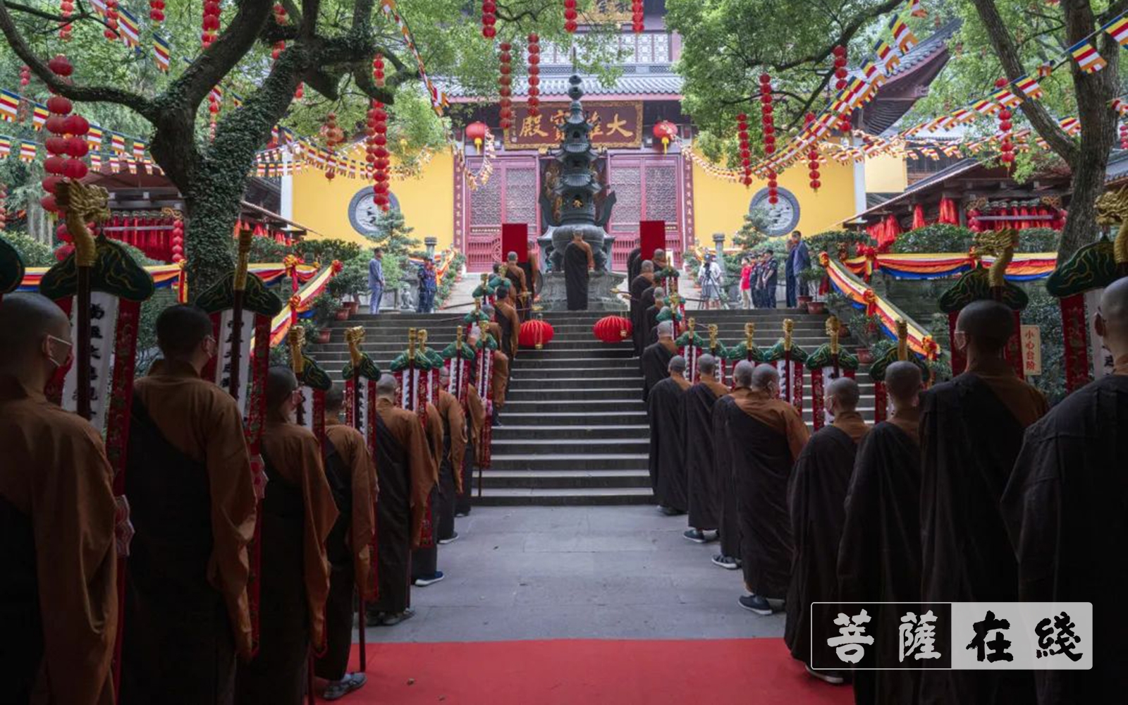 「佛教」白云峰下 法喜充满——圆诠法师荣膺杭州上天竺法喜讲寺方丈 「佛教」白云峰下 法喜充满——圆诠法师荣膺杭州上天竺法喜讲寺方丈