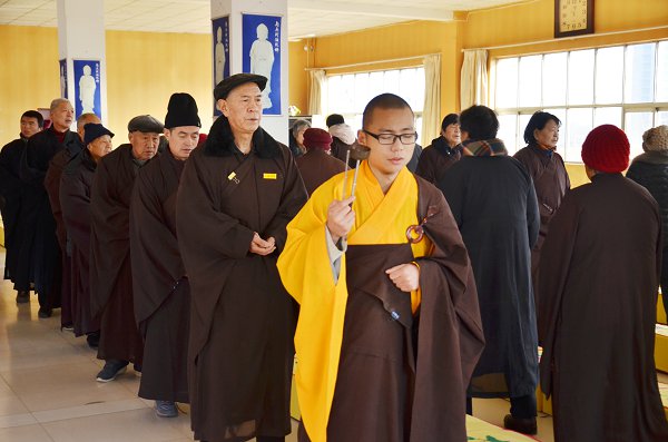 「新年」三学净苑农历年末最后一次佛七圆满,开应法师为大众做新年开示 「新年」三学净苑农历年末最后一次佛七圆满,开应法师为大众做新年开示