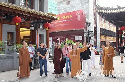 「佛教」一路一带一家亲 泰国古巴亞里亞察大师莅临大佛寺
