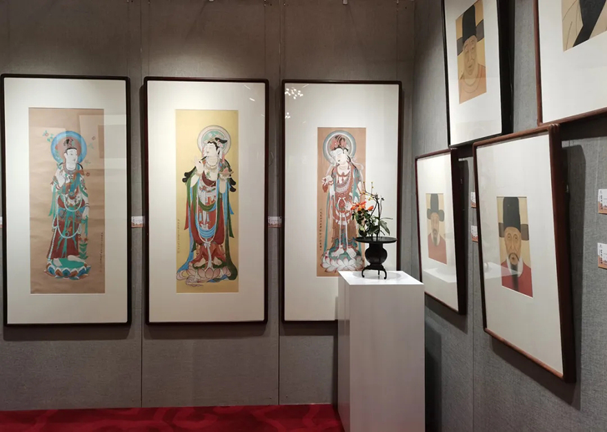「佛教」云卷云舒——杭州佛学院艺术院2017级毕业作品展在灵隐寺开幕