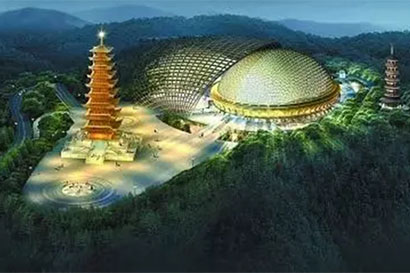 「牛首山」世界佛都南京碧桂园牛首山佛顶宫将开放