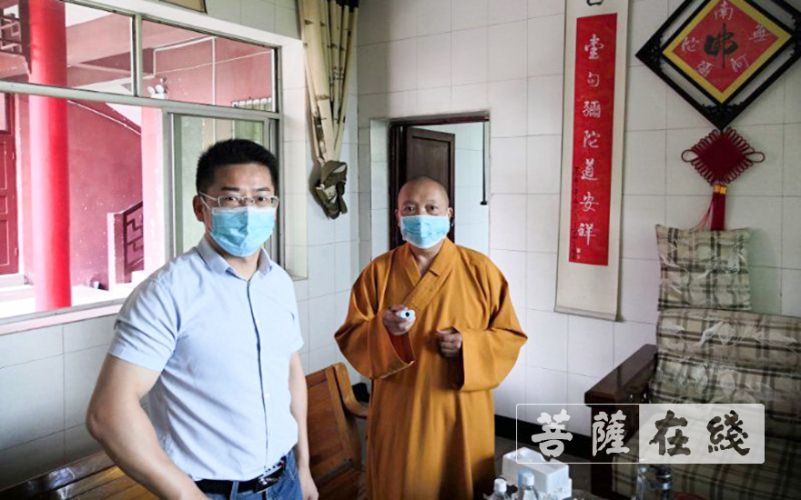 「佛教」重庆市铜梁区委统战部副部长王万勇调研铜梁区佛教工作