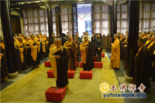 「真禅法师」上海玉佛禅寺举行真禅法师圆寂十八周年纪念法会