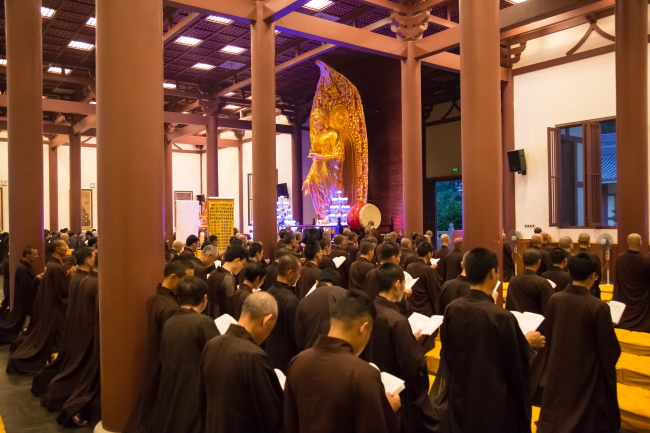 「佛教」江西东林寺净土苑举办地藏王菩萨圣诞祝圣法会 「佛教」江西东林寺净土苑举办地藏王菩萨圣诞祝圣法会