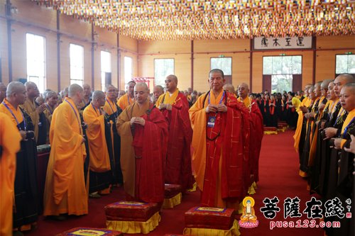 「台海时事」海峡两岸2015年修福修慧供千僧斋会在上海龙华古寺举行
