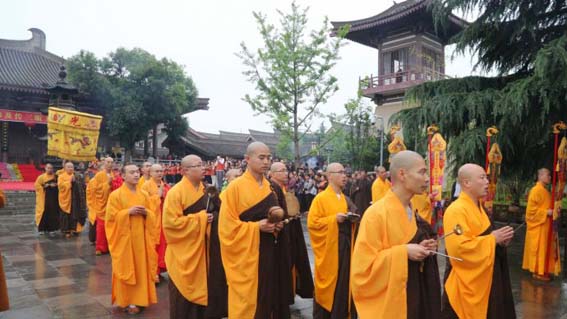 「法门寺」陕西法门寺隆重举行浴佛法会暨传授三皈、五戒大法会 「法门寺」陕西法门寺隆重举行浴佛法会暨传授三皈、五戒大法会