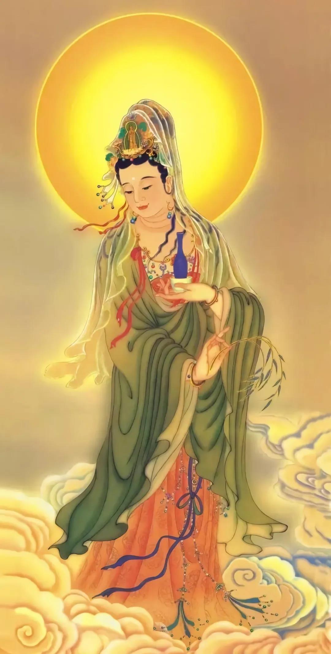 「观音」今日恭迎观世音菩萨出家日！祈愿一切众生消灾免难、福慧圆满！