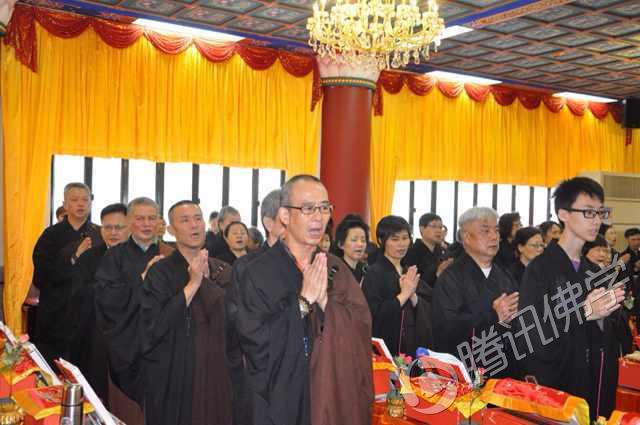 香港西方寺为云南地震遇难者祈福超度